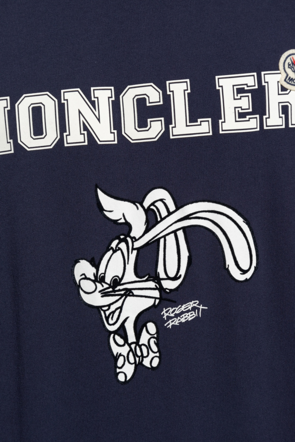 MONCLER ネイビー Tシャツ XS MONCLER - 【最安値】MONCLER モンクレール半袖Tシャツネイビー